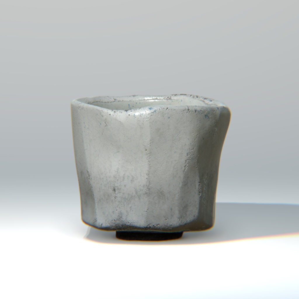 白楽茶碗 銘「霜晨(そうしん)」