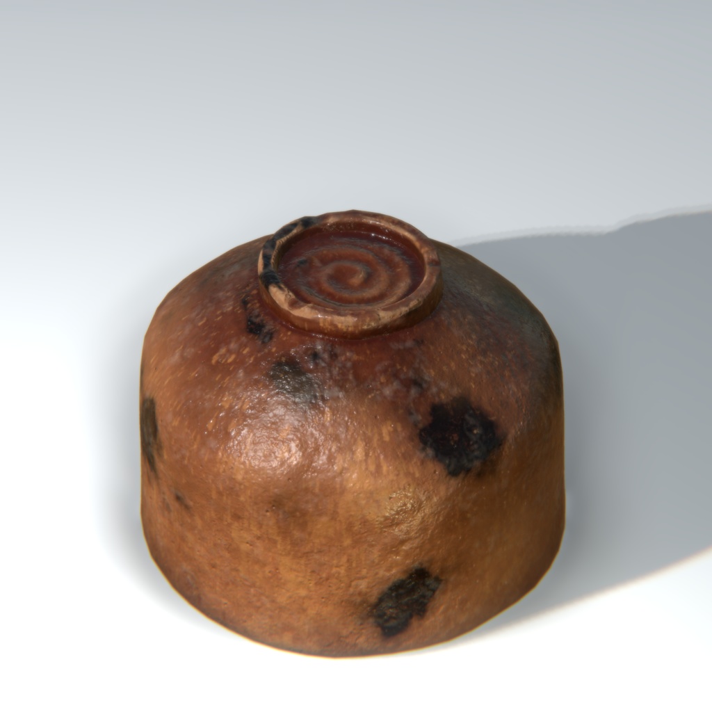 赤楽茶碗 銘「寂陽(じゃくよう)」