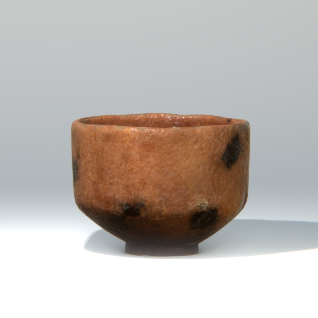 赤楽茶碗 銘「寂陽(じゃくよう)」
