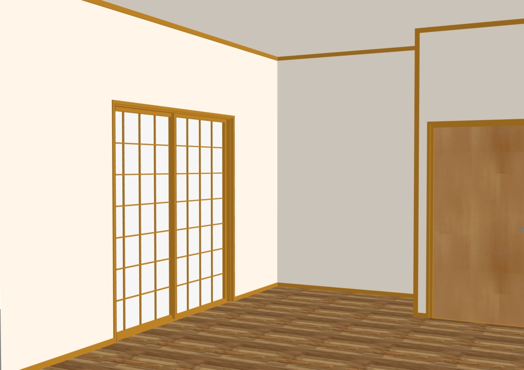 CLIP STUDIO用 室内3D背景素材