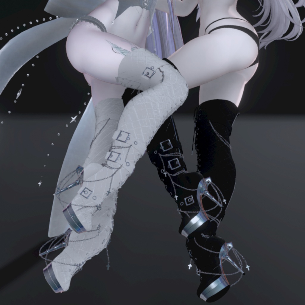 【#Ashenclothes】Gosu Boots 【VRChat】