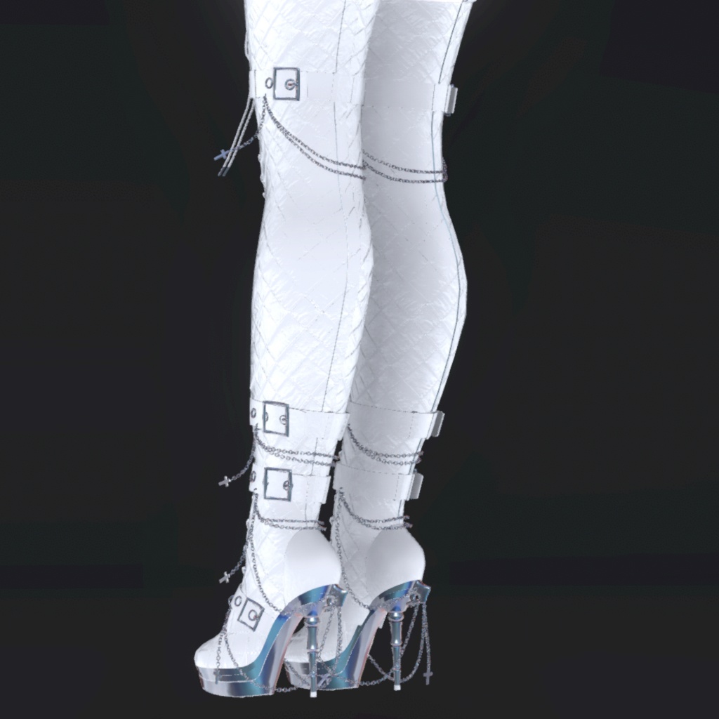 【#Ashenclothes】Gosu Boots 【VRChat】