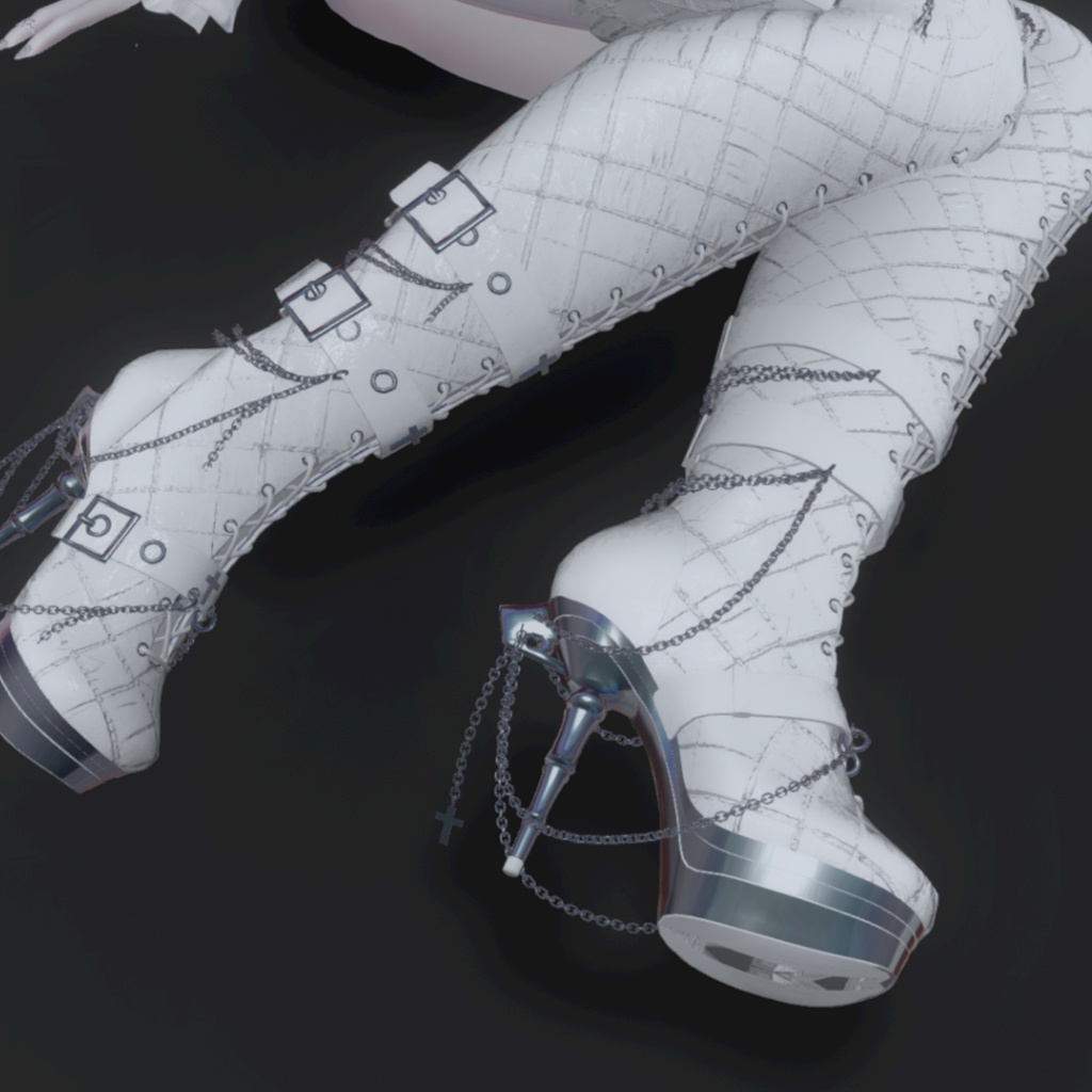 【#Ashenclothes】Gosu Boots 【VRChat】