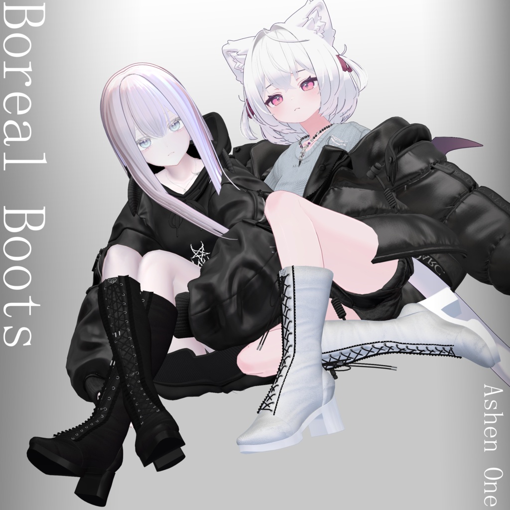 【#Ashenclothes】Boreal Boots【VRChat】