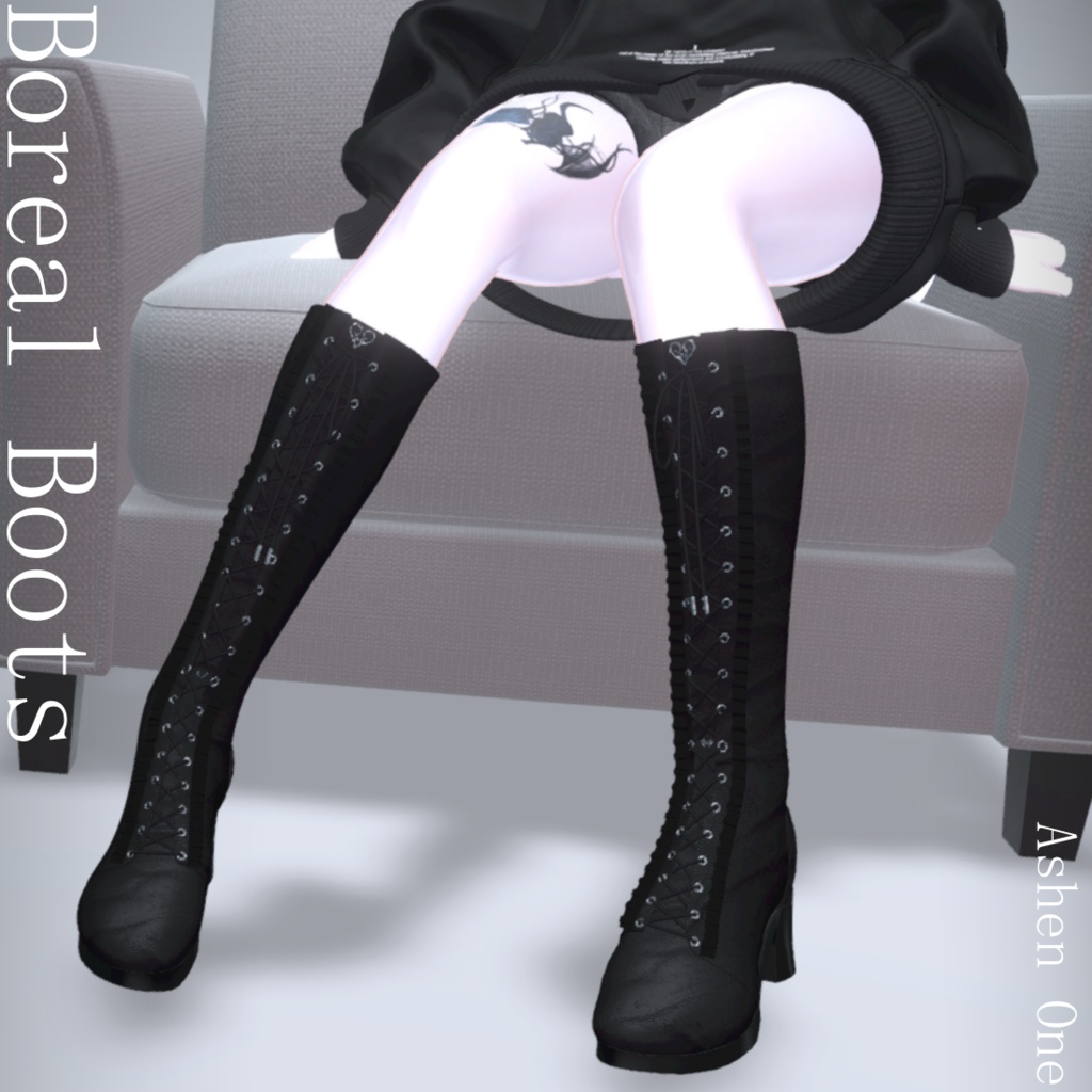 【#Ashenclothes】Boreal Boots【VRChat】