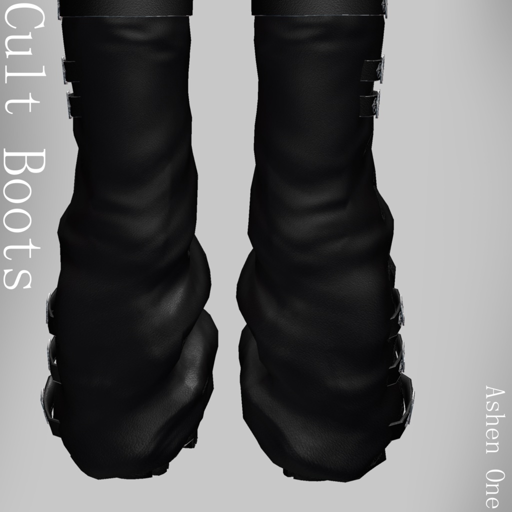 【Ashenone】CULT Boots【VRChat】