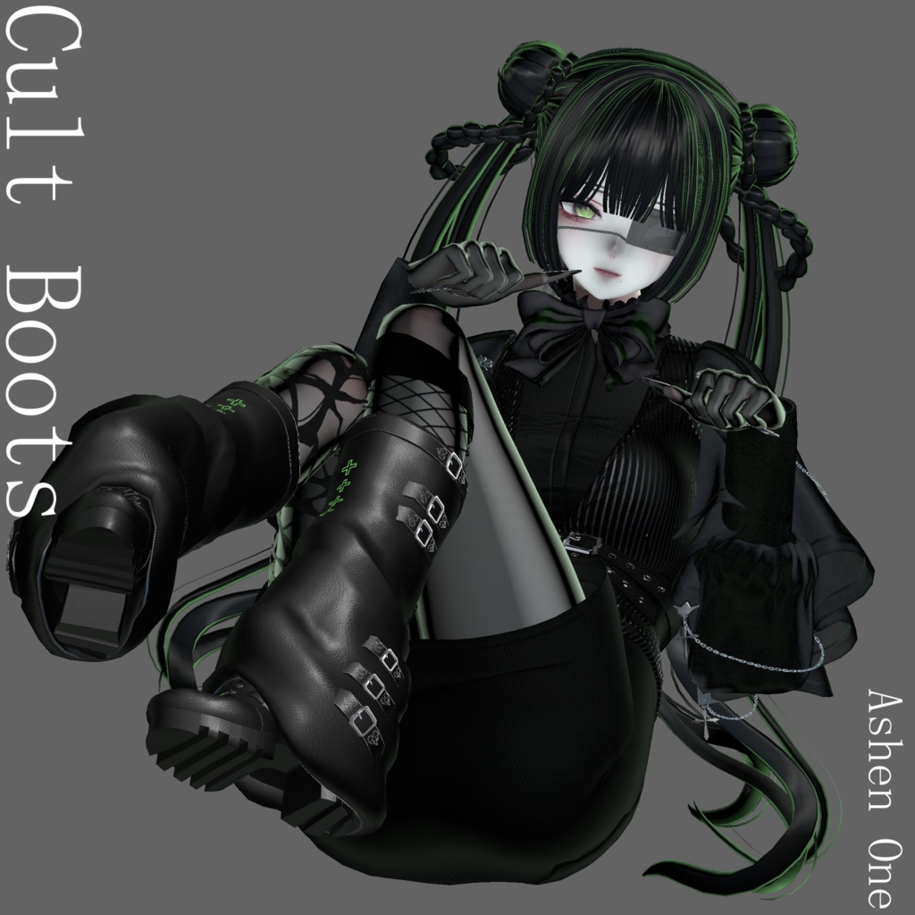 【Ashenone】CULT Boots【VRChat】