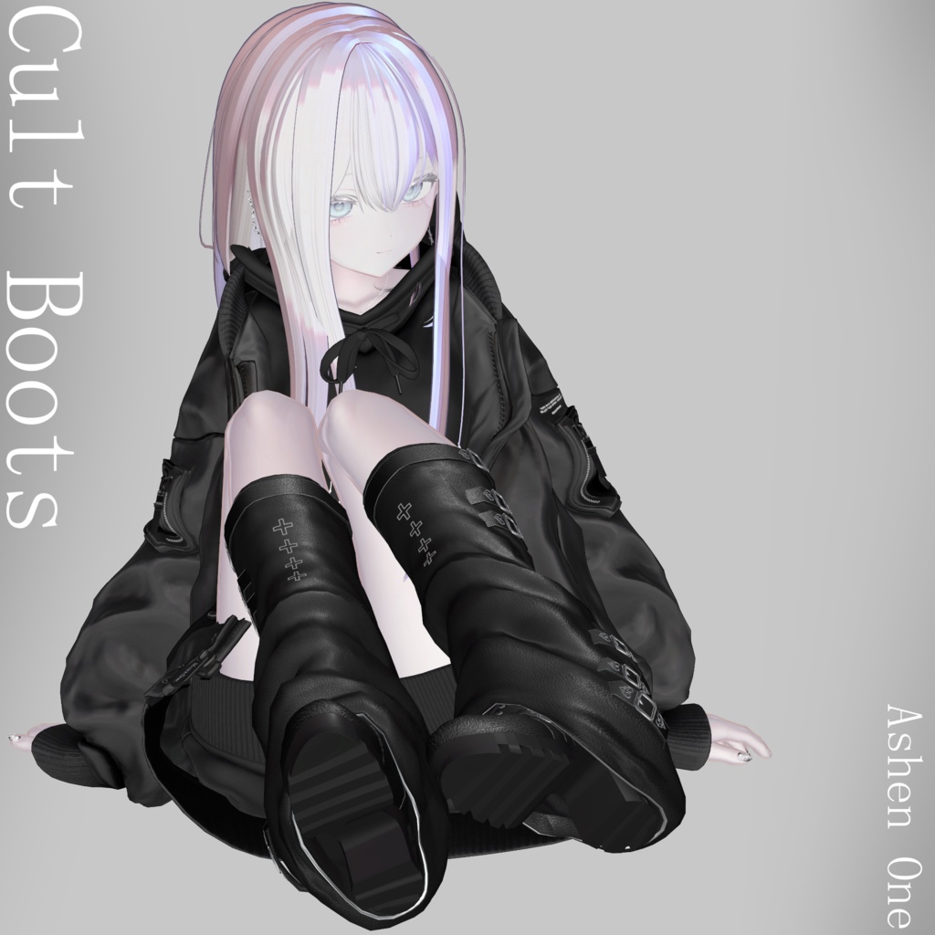 【Ashenone】CULT Boots【VRChat】