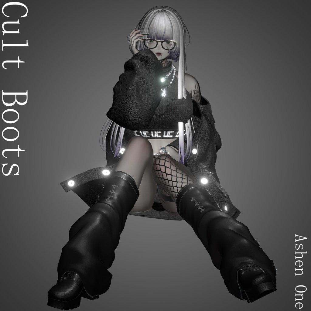 【Ashenone】CULT Boots【VRChat】