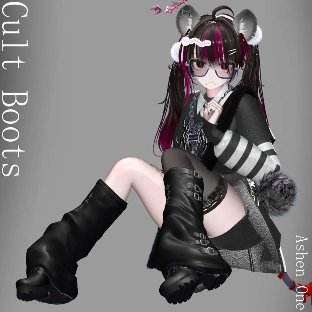 【Ashenone】CULT Boots【VRChat】