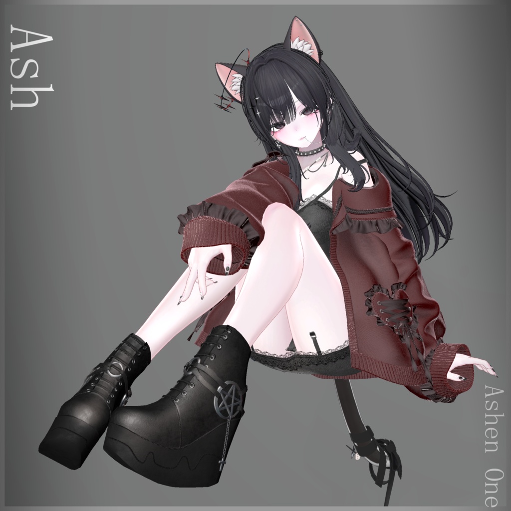 【#Ashenclothes】Ash 【VRChat】