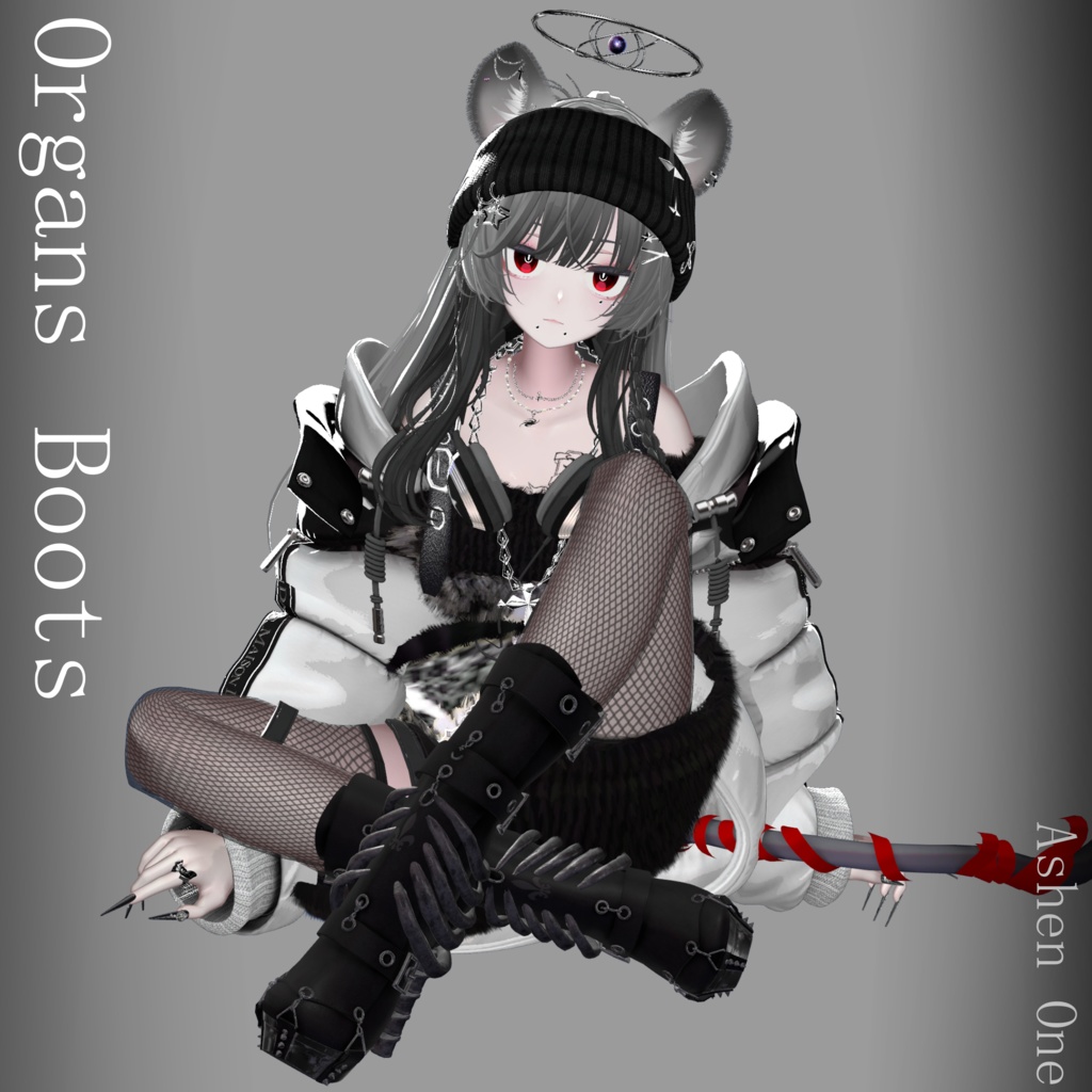 【#Ashenclothes】Organs Boots【VRChat】