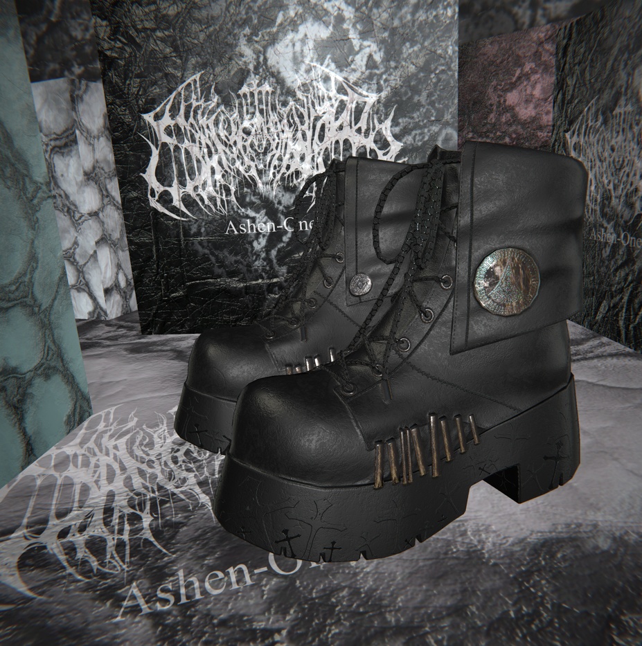 【#Ashenclothes】AX Boots【VRChat】