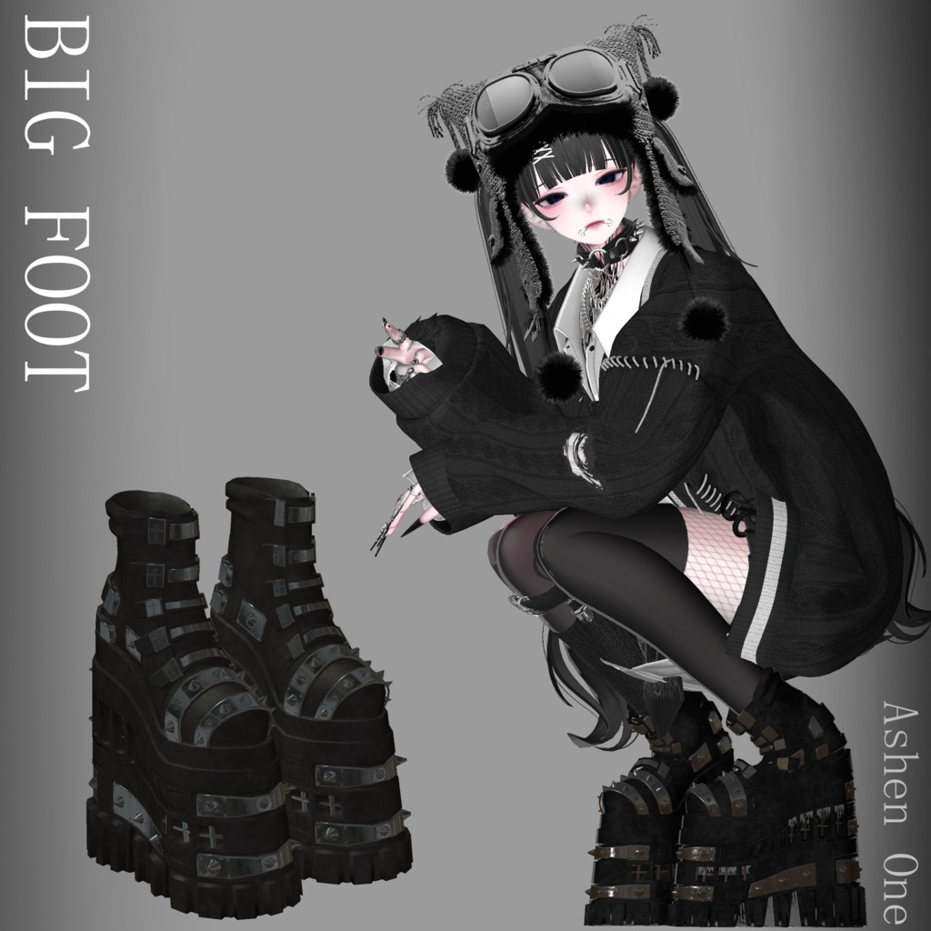【#Ashenclothes】BIG Foot【VRChat】