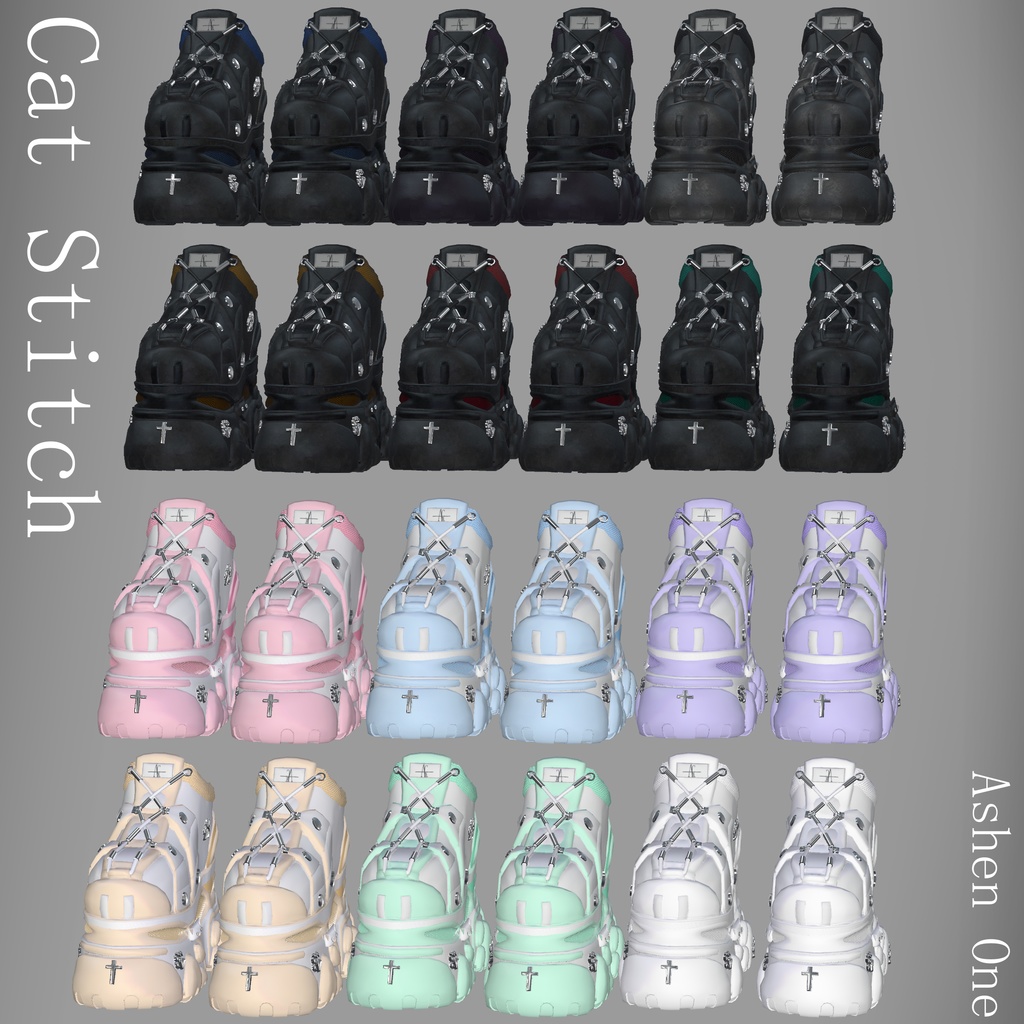 【#Ashenclothes】Cat stitch【VRChat】