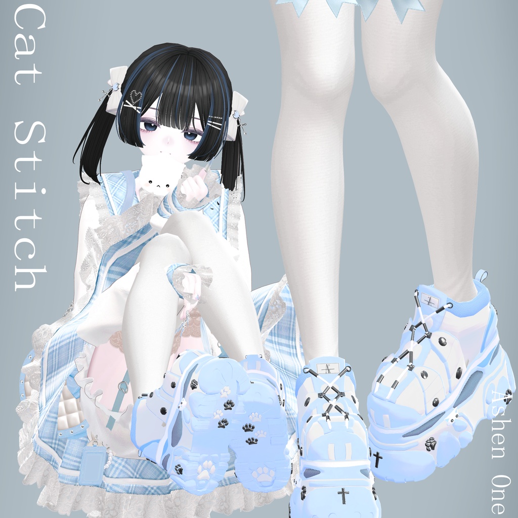 【#Ashenclothes】Cat stitch【VRChat】