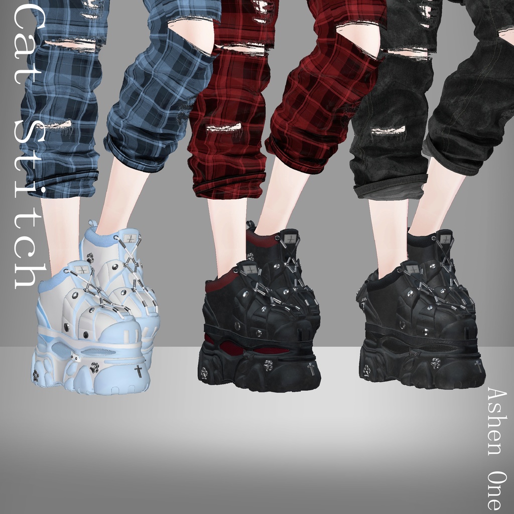 【#Ashenclothes】Cat stitch【VRChat】