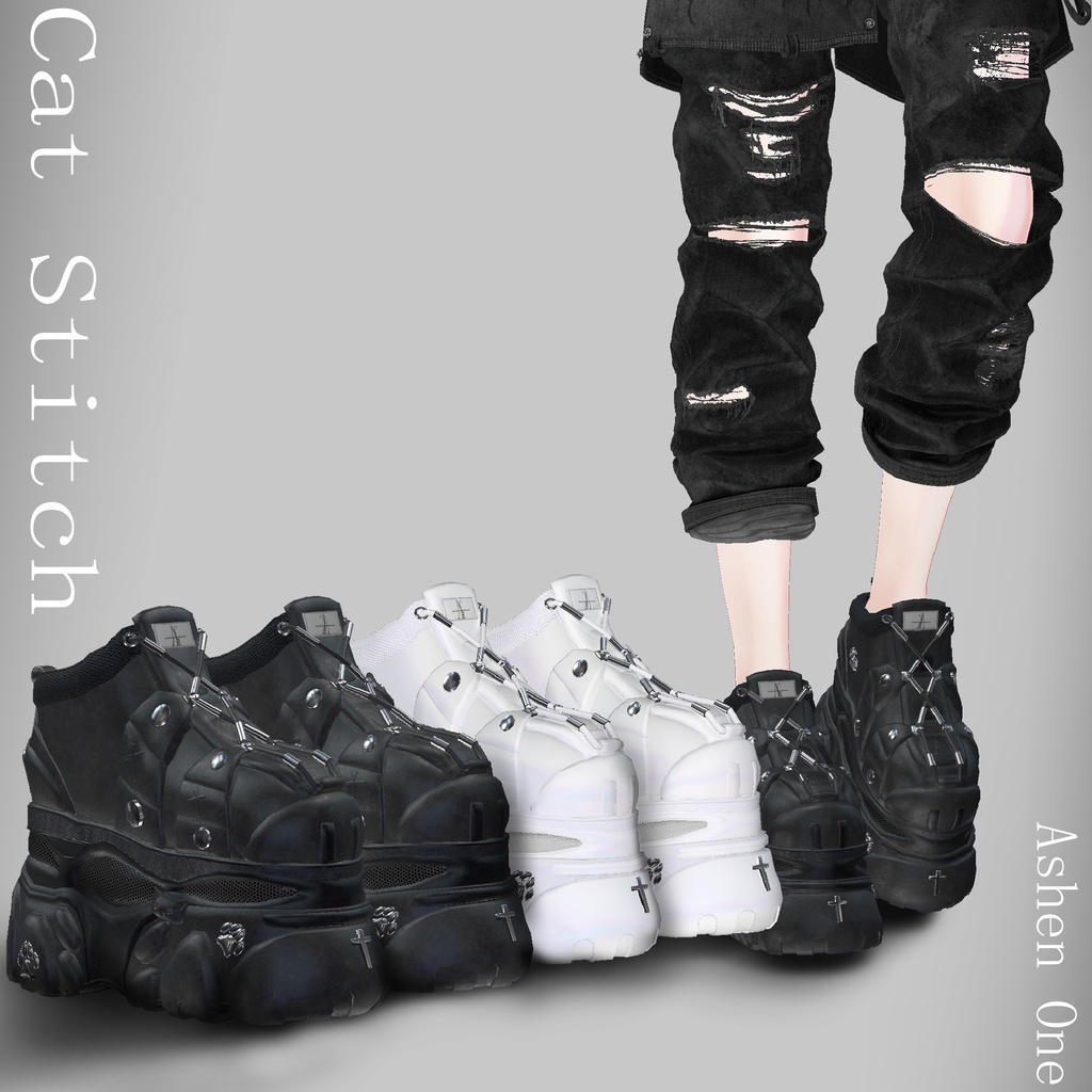【#Ashenclothes】Cat stitch【VRChat】