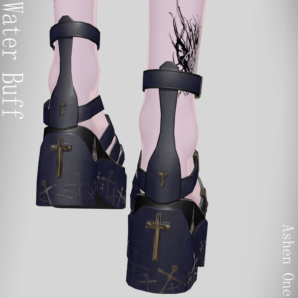 【#Ashenclothes】Water Buff【VRChat】15Avatar対応