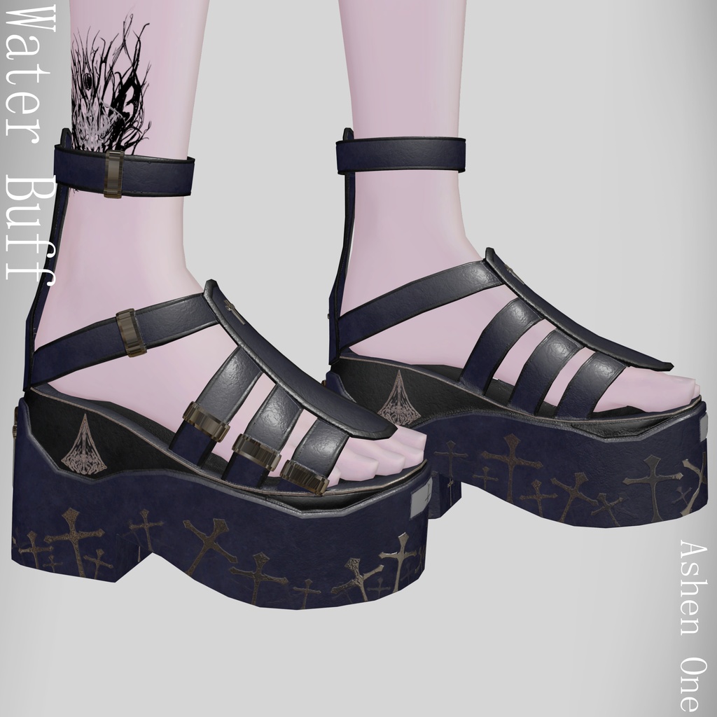 【#Ashenclothes】Water Buff【VRChat】15Avatar対応