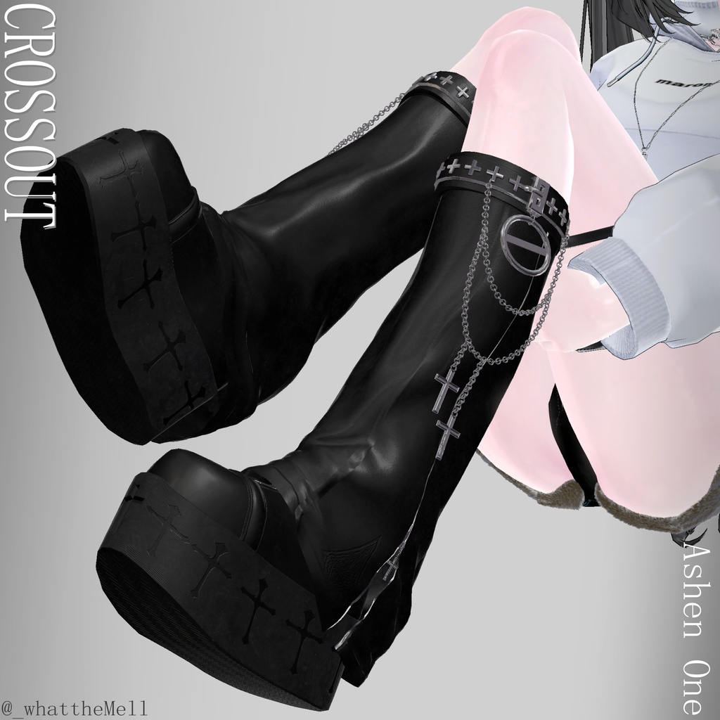 【#Ashenclothes】CROSSOUT【VRChat】 9Avatar対応