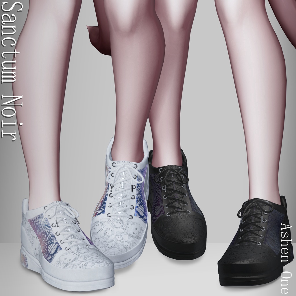 【#Ashenclothes】Sanctum Noir【VRChat】 20Avatar対応 