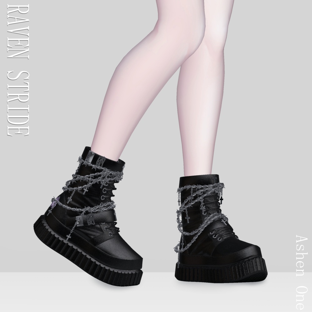 【#Ashenclothes】RAVEN STRIDE【VRChat】 20Avatar対応