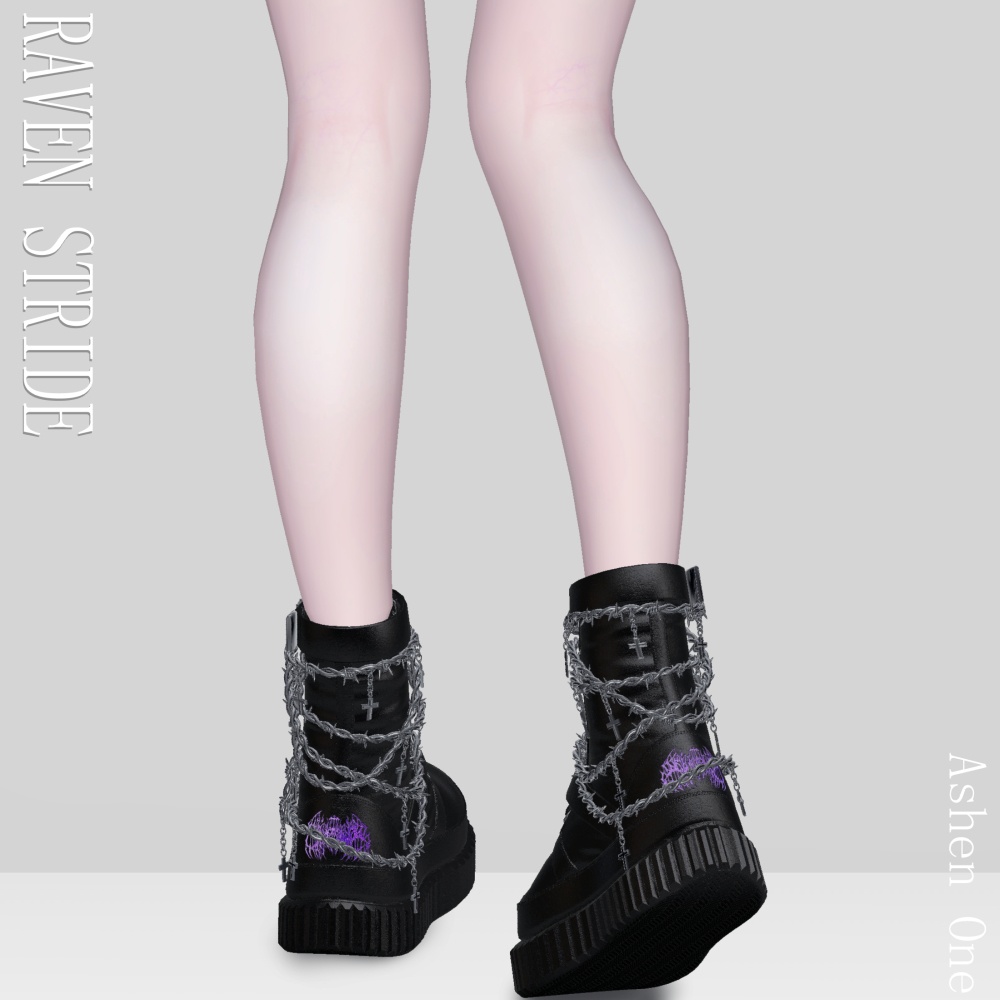 【#Ashenclothes】RAVEN STRIDE【VRChat】 20Avatar対応