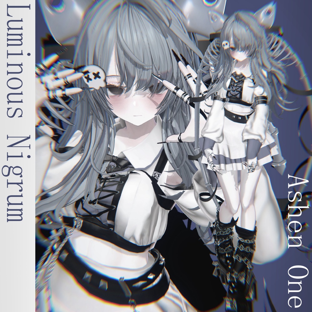 【 #Ashenclothes】Luminous†Nigrum【VRChat】 17Avatar対応