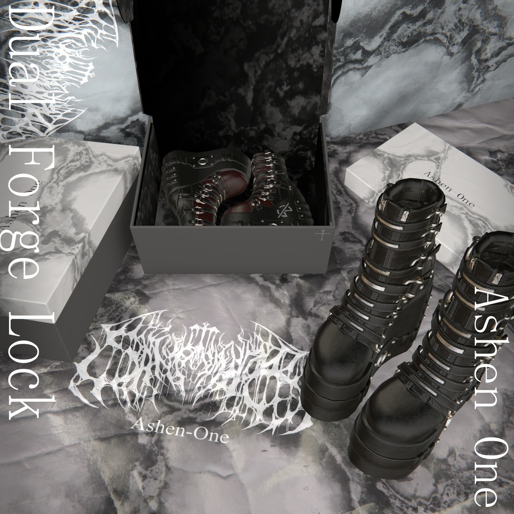 【#Ashenclothes】Dual Forge Lock【VRChat】