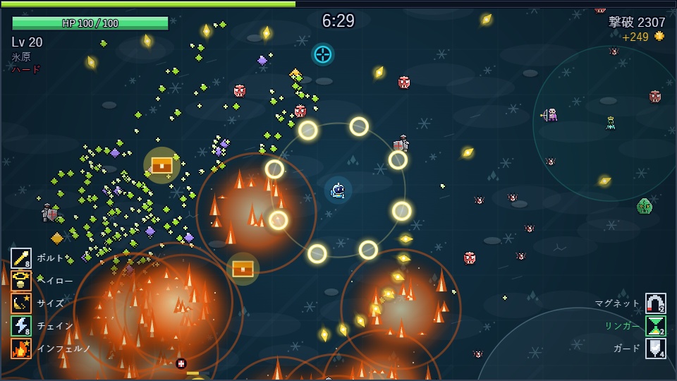 Roguelite Core - ビルドを組んで勝つ短いアクションローグライト(Windows 版)