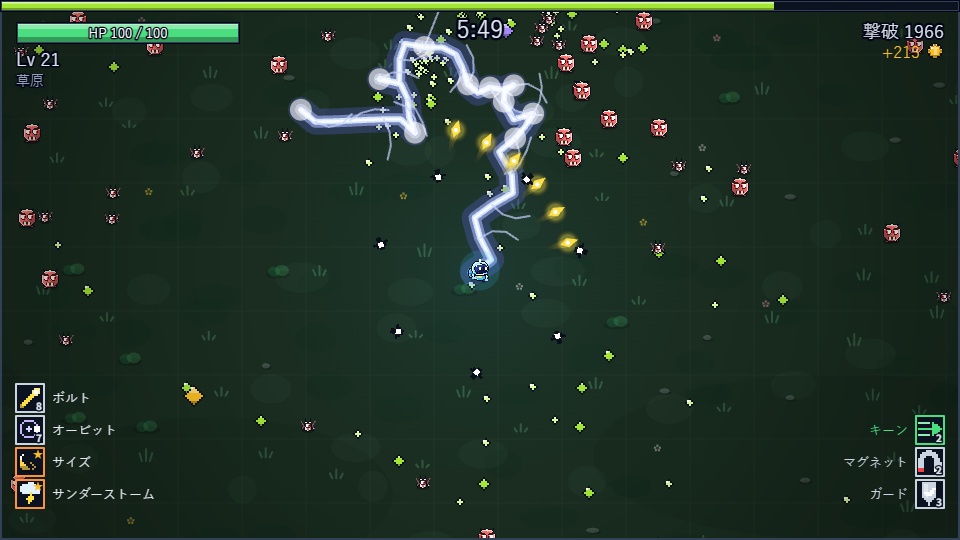 Roguelite Core - ビルドを組んで勝つ短いアクションローグライト(Windows 版)