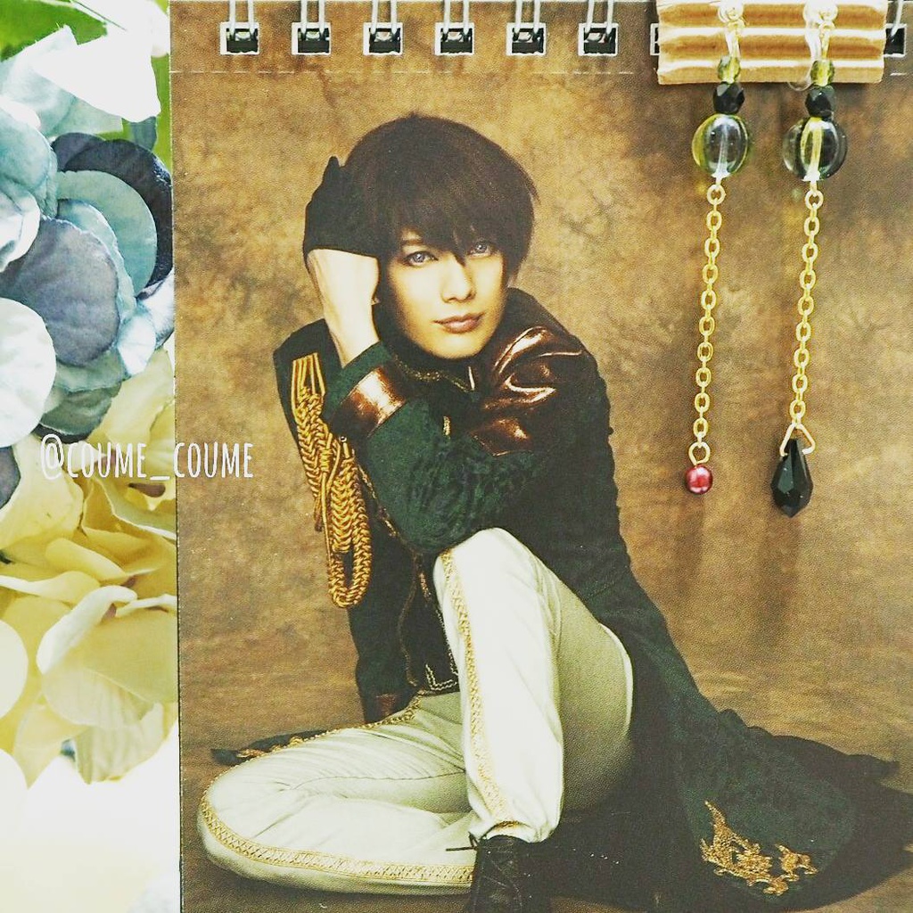 【刀剣乱舞】石切丸イメージピアス ver.1