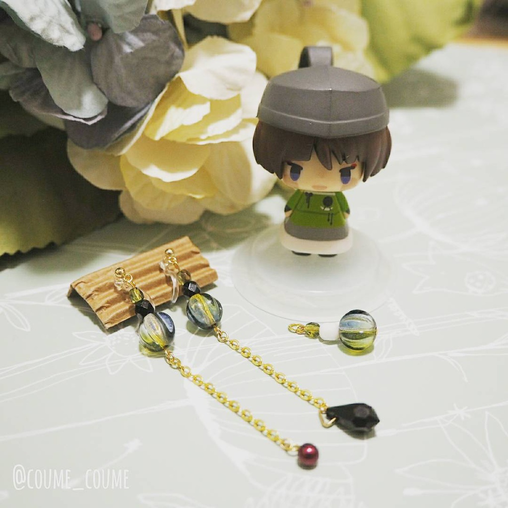 【刀剣乱舞】石切丸イメージピアス ver.1