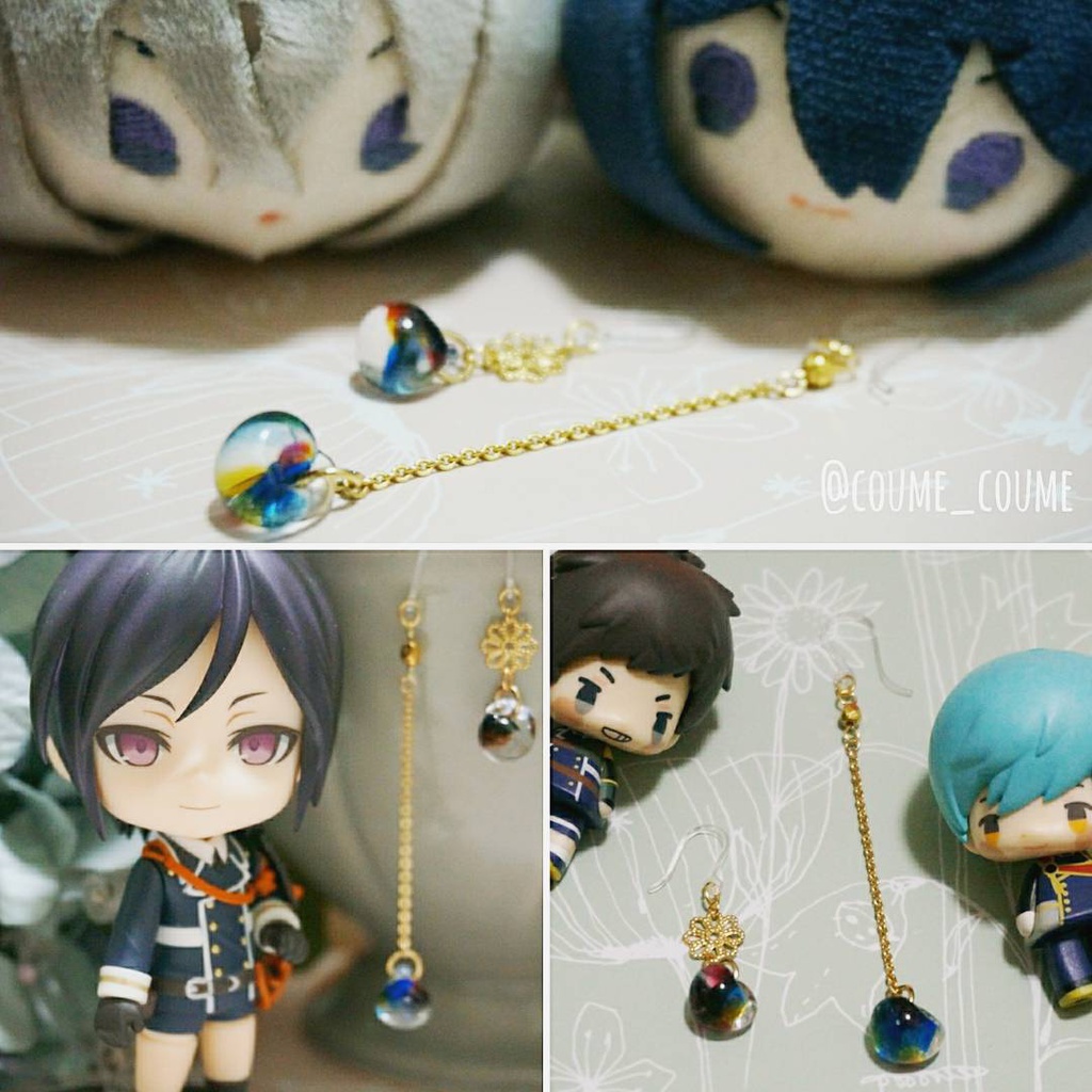 【刀剣乱舞】粟田口イメージピアス ver.1