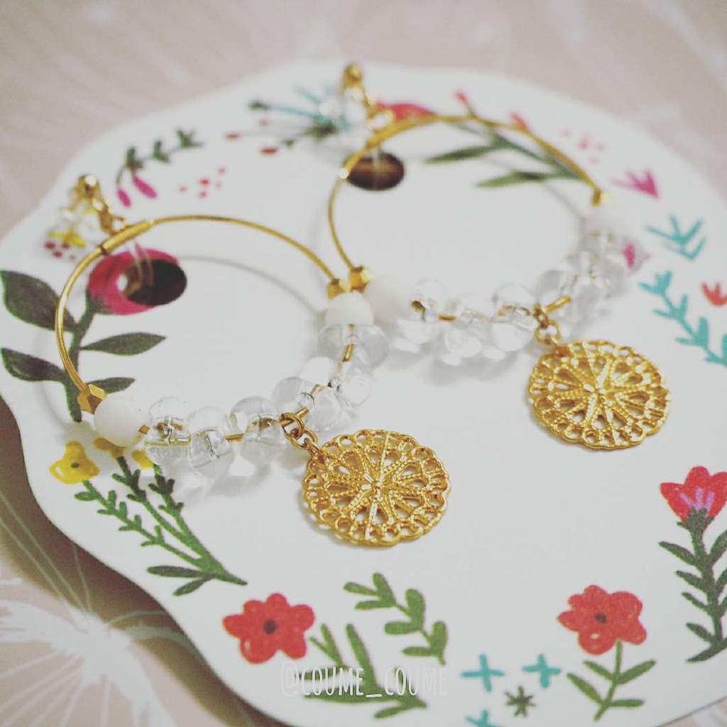 【刀剣乱舞】鶴丸国永イメージピアス ver.2