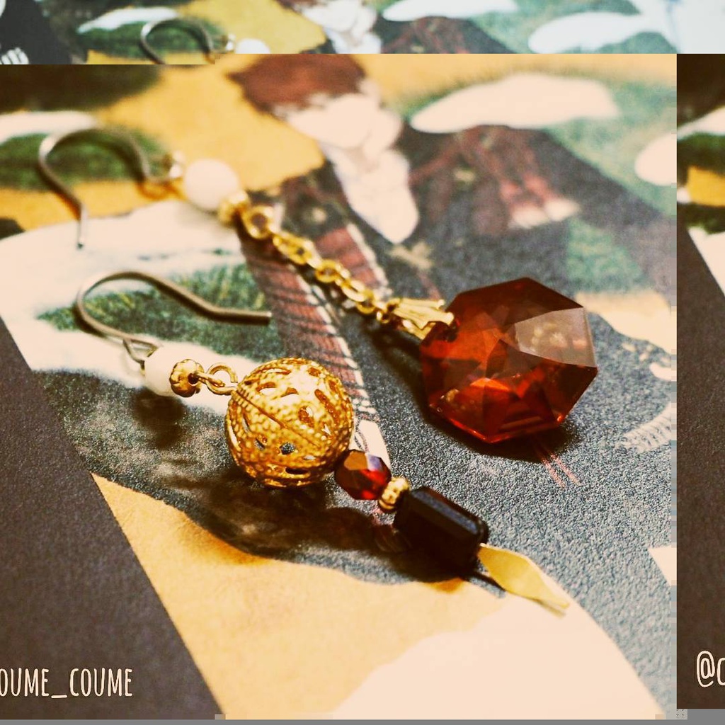 【刀剣乱舞】大包平イメージピアス ver.1