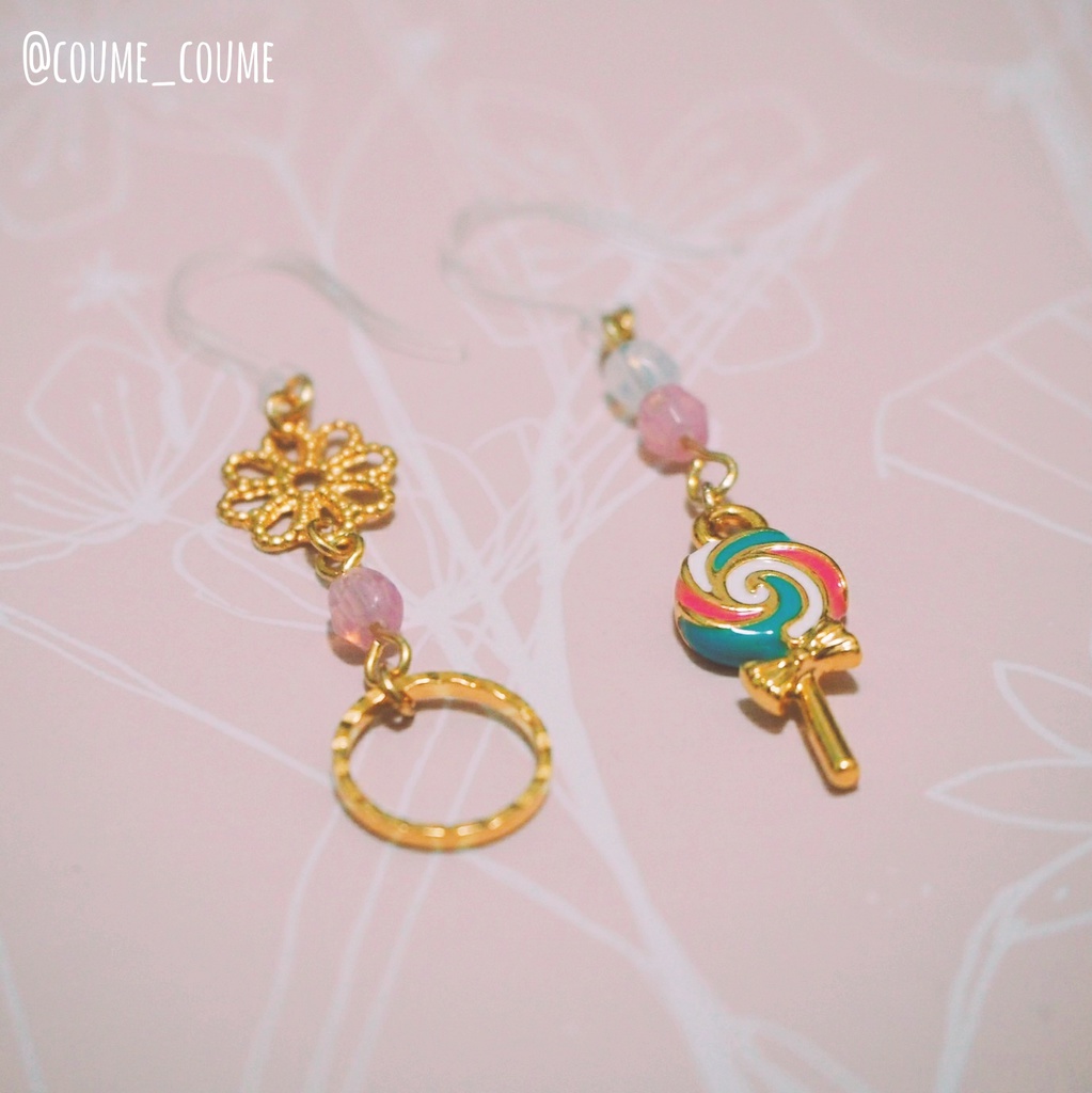 【刀剣乱舞】包丁藤四郎イメージピアス ver.1