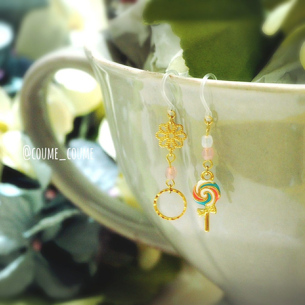 【刀剣乱舞】包丁藤四郎イメージピアス ver.1