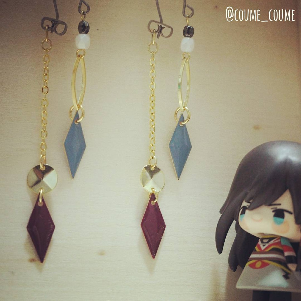 【刀剣乱舞】和泉守兼定イメージピアス ver.1