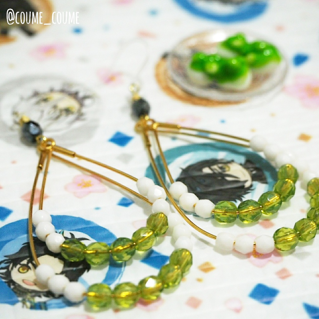 【刀剣乱舞】燭台切光忠イメージピアス ver.2