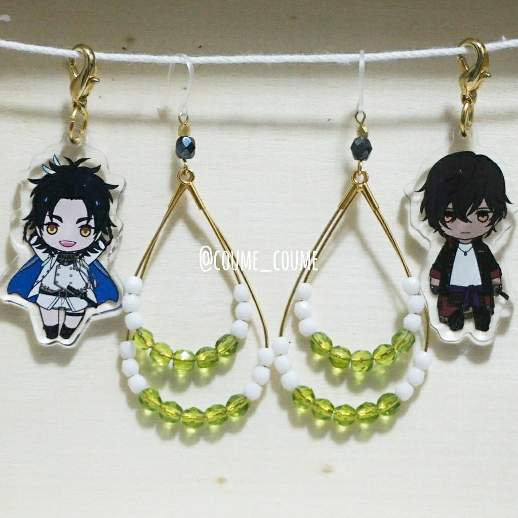 【刀剣乱舞】燭台切光忠イメージピアス ver.2