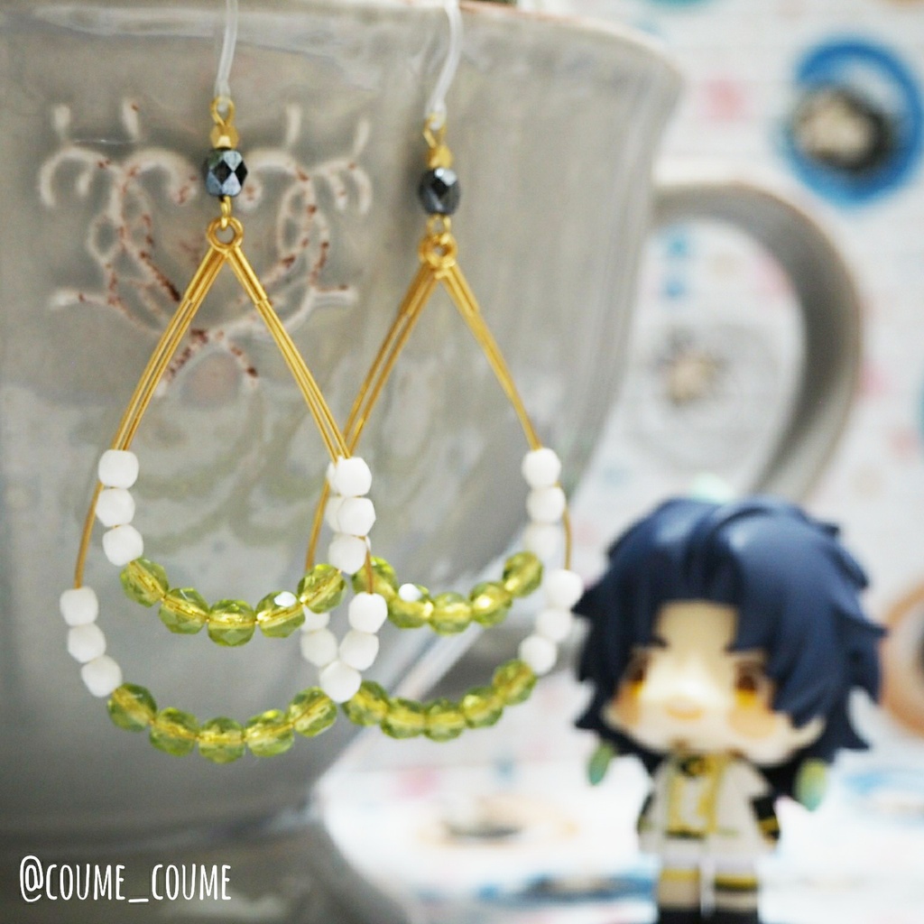 【刀剣乱舞】燭台切光忠イメージピアス ver.2