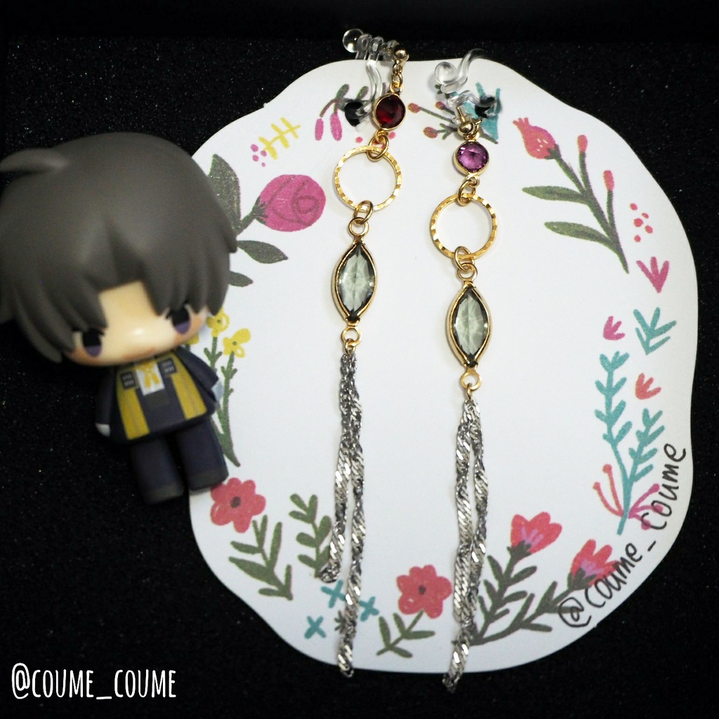 【刀剣乱舞】へし切長谷部極イメージピアス ver.1 - 参考商品