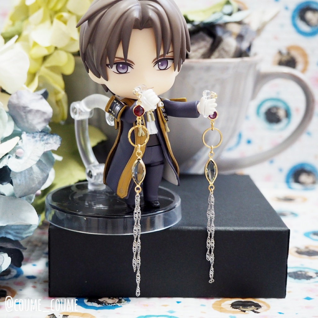 【刀剣乱舞】へし切長谷部極イメージピアス ver.1 - 参考商品