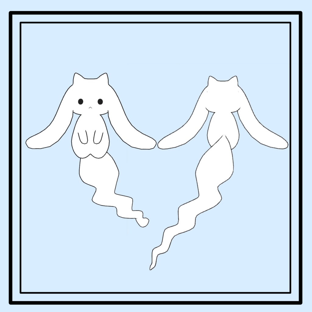 オリジナル3Dモデル『ろろん』-Roron-