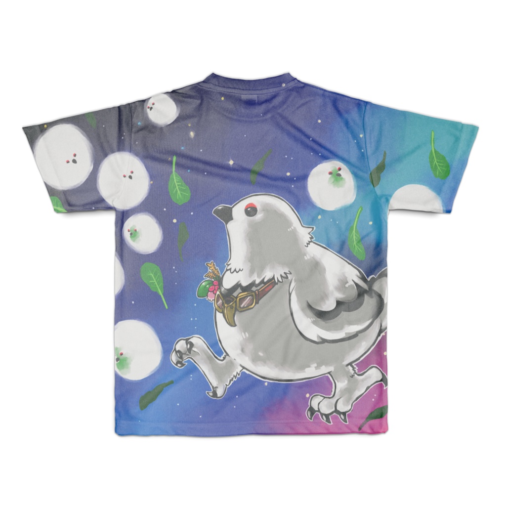 小松菜しろむぎ フルグラフィックTシャツ