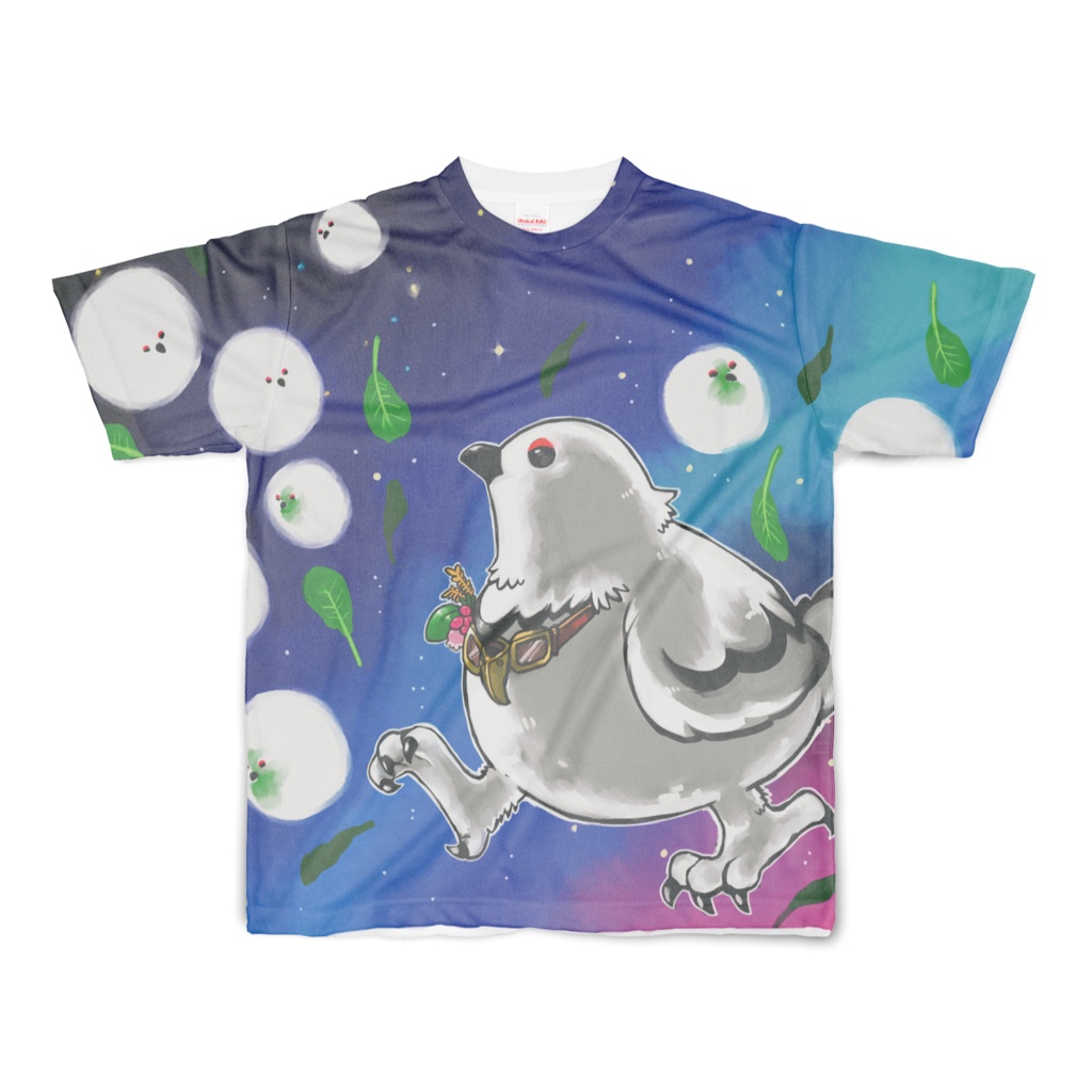 小松菜しろむぎ　フルグラフィックTシャツ