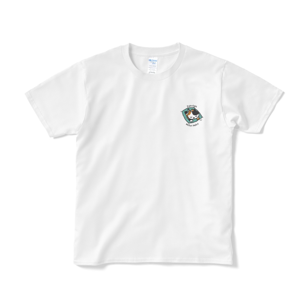 ザブトン ミケネコ Tシャツ