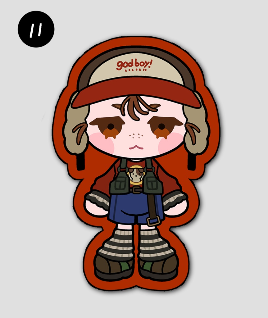 十二支シール(各一枚)